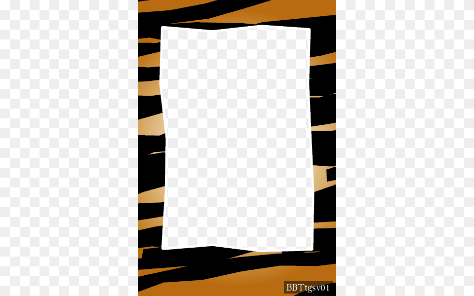Photo Greeting Card Templates Brown Bottle Tiger Stripes, White Board, Paper, Text Png Image