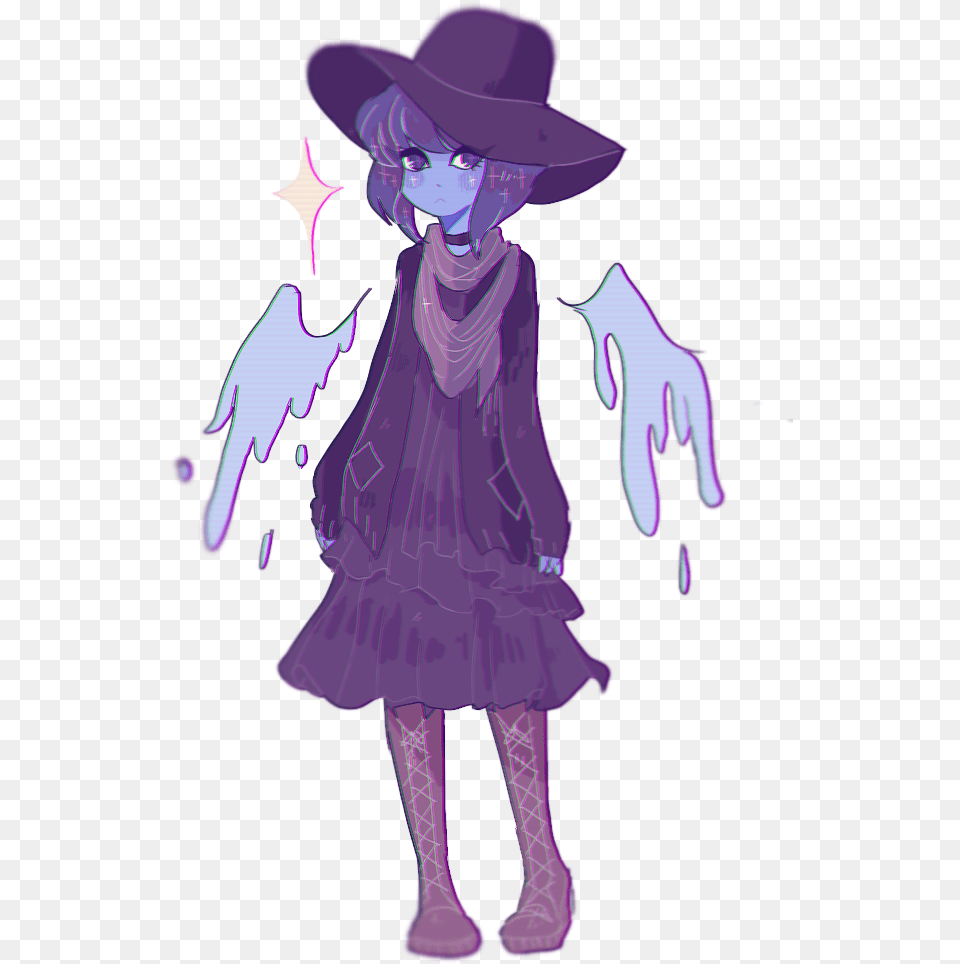 Photo Greg Universe Universe Art Rwby Water Witch, Clothing, Hat, Purple, Person Png