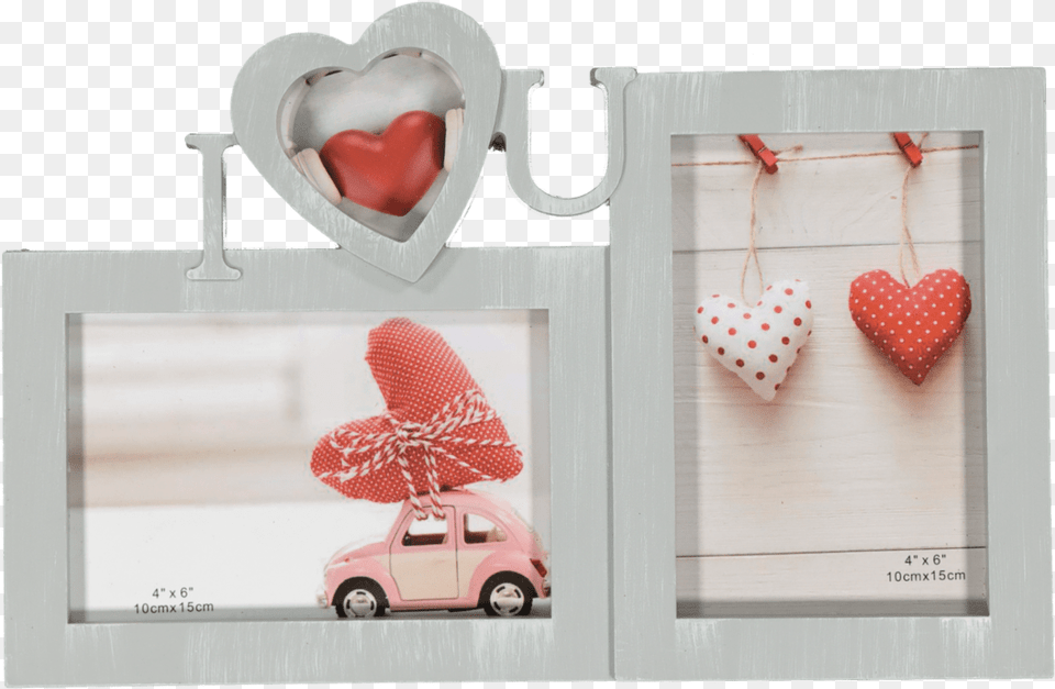 Photo Heart Frame Heart, Car, Transportation, Vehicle, Machine Free Png