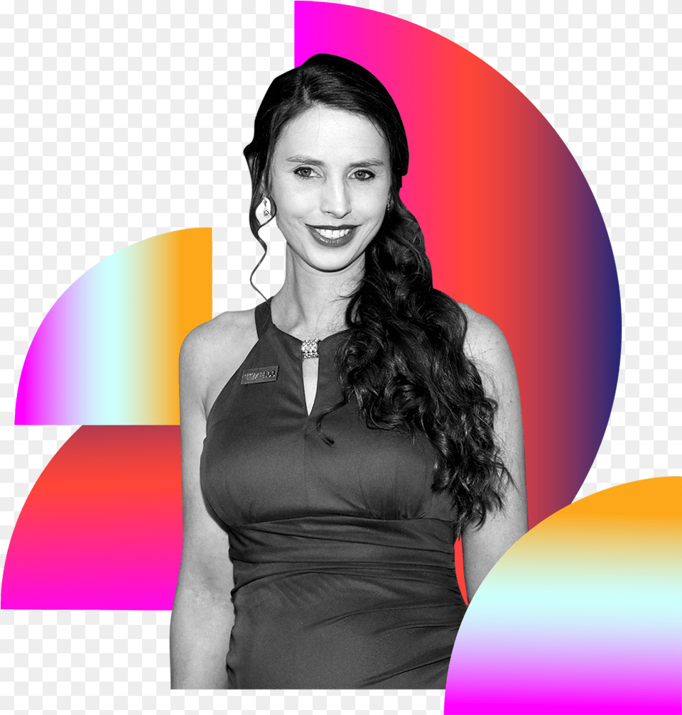 Photo Illustration Of Rachael Denhollander In Black Rachael Denhollander, Woman, Adult, Portrait, Photography Free Png