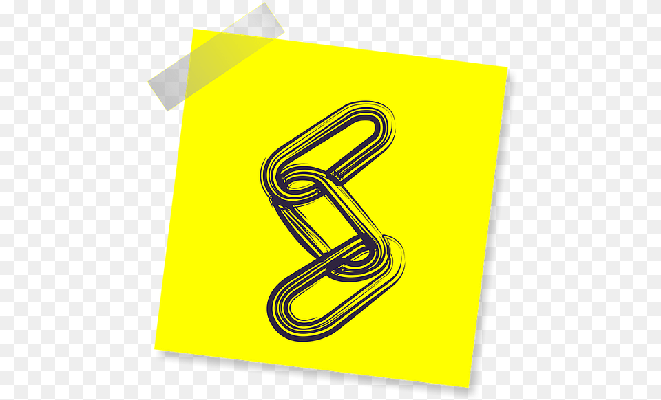 Photo Linked In Chain Link Connection Symbol Chain Hearing, Mailbox, Knot, Text Free Png