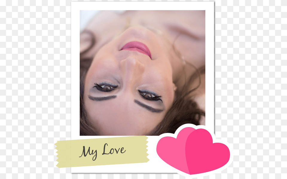 Photo Montage Polaroid With Text Love Quotes, Face, Head, Person, Photography Png Image
