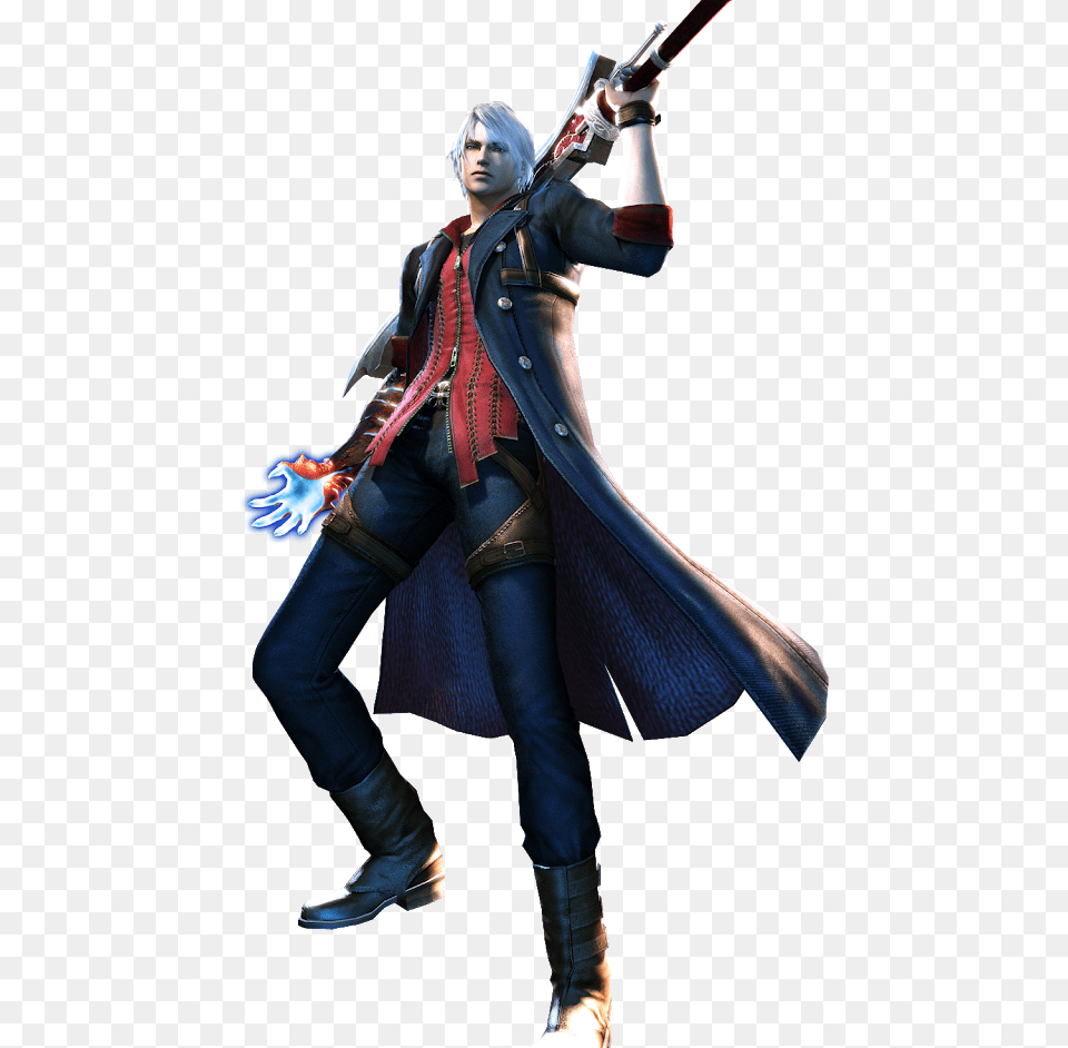 Photo Nero Devil May Cry, Adult, Weapon, Sword, Person Free Png Download