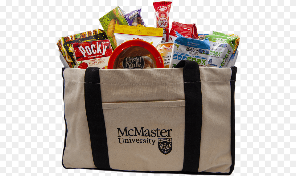 Photo Of Asian Influence Care Package, Bag, Food, Sweets, Accessories Png Image