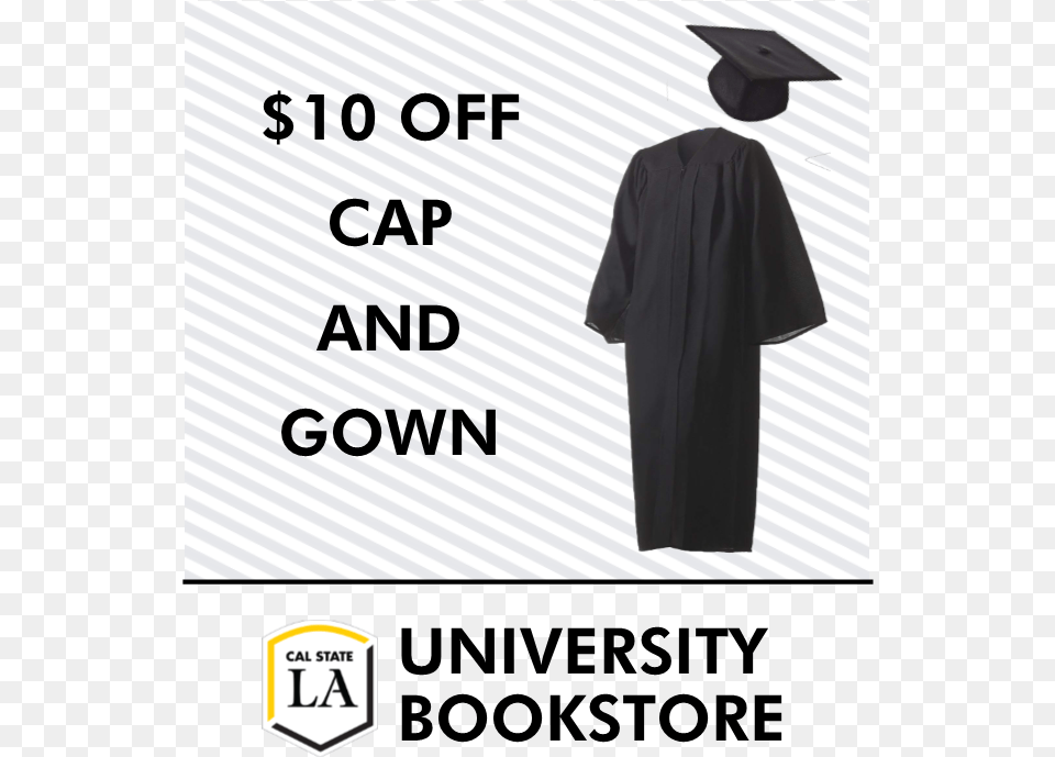 Photo Of Cap And Gown In Black Academic Dress, Graduation, People, Person, Clothing Free Png Download
