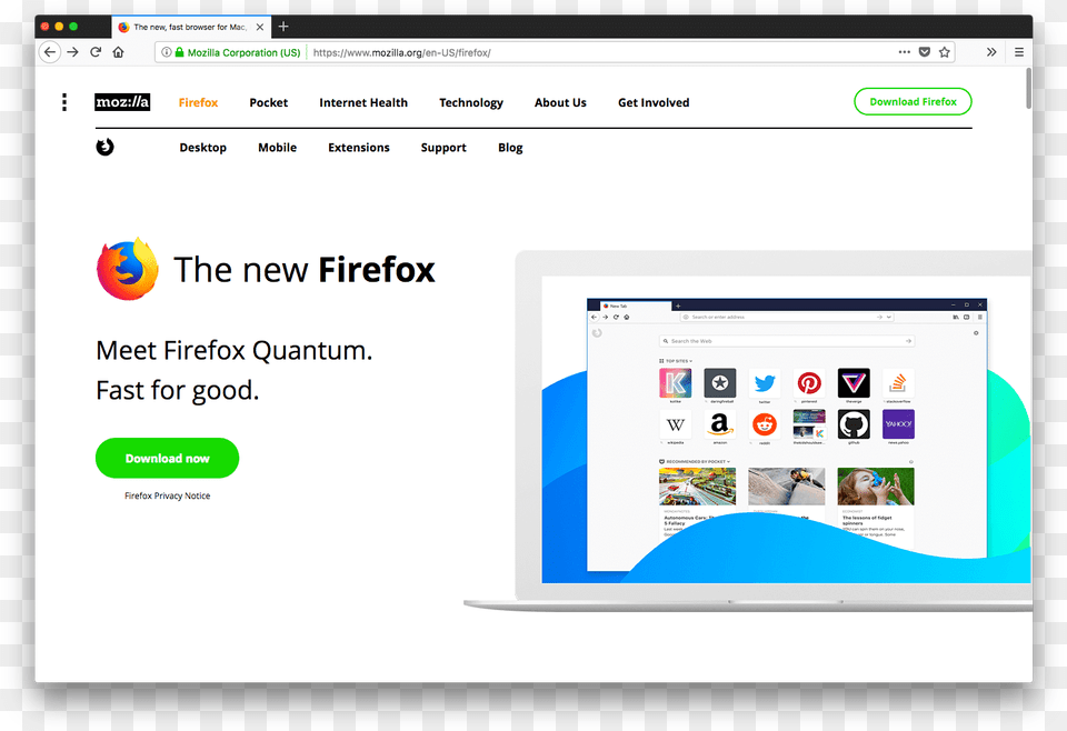 Photo Of Firefox Quantum Web Browser Firefox Mac Os, File, Webpage, Person, Computer Free Png