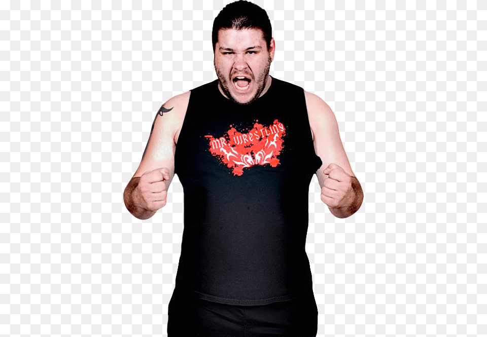 Photo Of Kevin Owens Active Tank, Tattoo, Body Part, Clothing, T-shirt Free Png Download