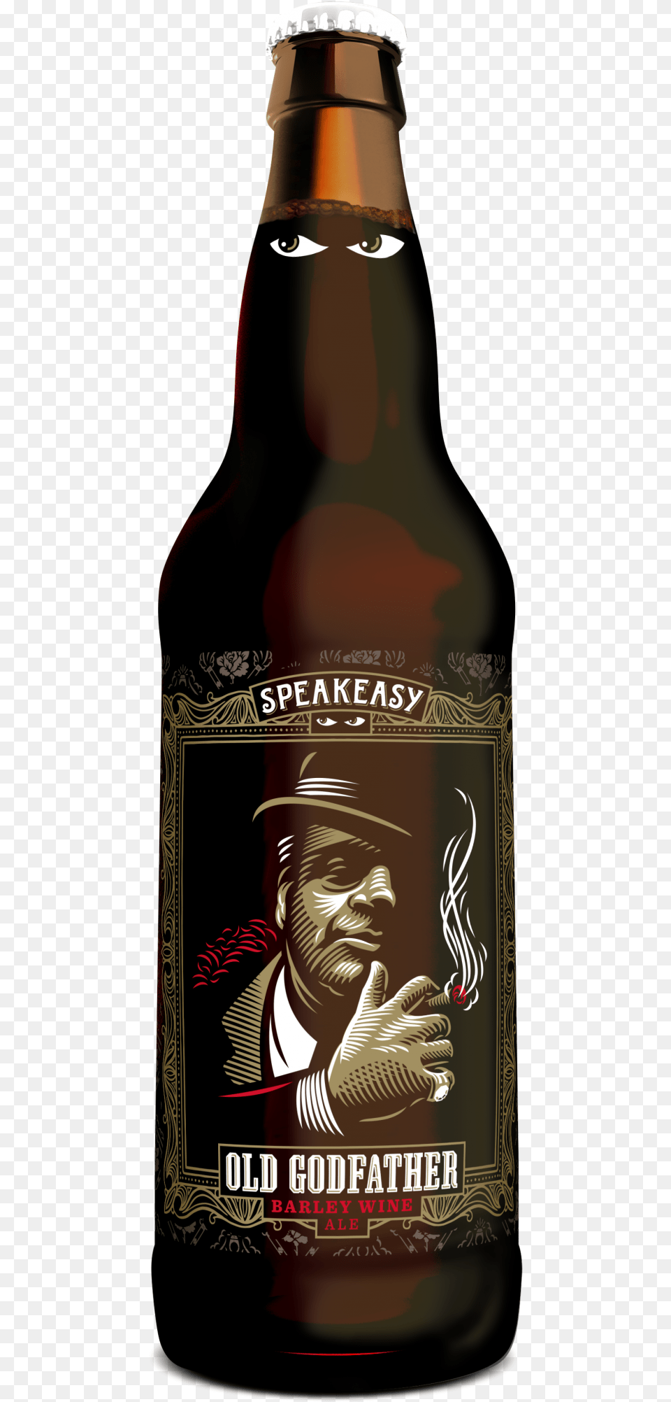 Photo Of Old Godfather Speak Easy Godfather, Alcohol, Beer, Beer Bottle, Beverage Png