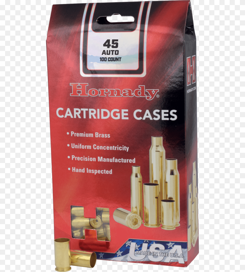 Photo Of Small Grouping Of Cases Hornady Case Brass 7mm Rem Mag, Ammunition, Weapon, Bullet Free Transparent Png