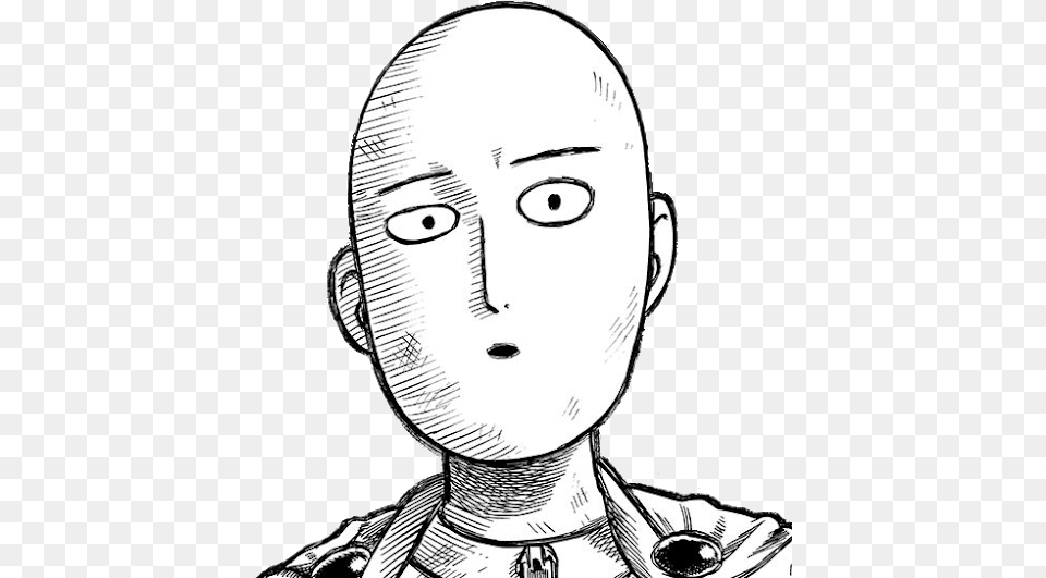Photo One Punch Man Steam Avatar, Art, Drawing, Adult, Person Png