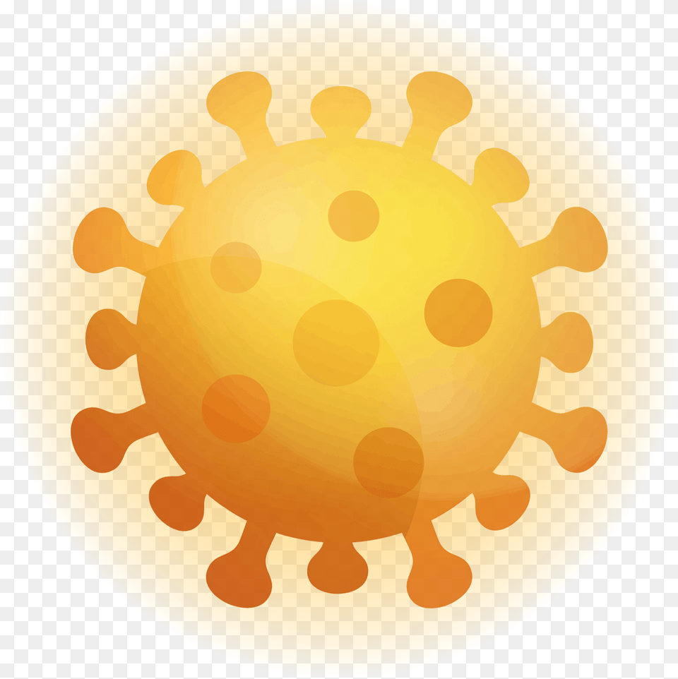 Photo Orange Icon Symbol Picture Yellow Corona Virus Virus Icon Orange, Nature, Outdoors, Sky, Sphere Png Image