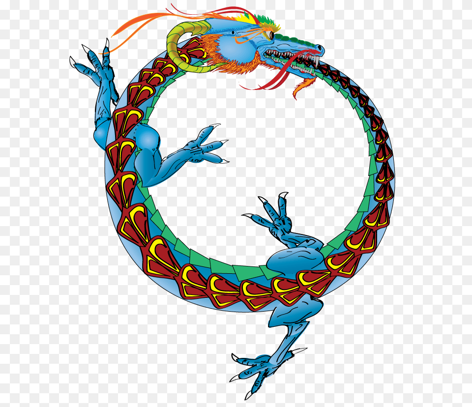 Photo Ouroboros Tattoo Designs, Person, Animal, Dragon, Gecko Png Image