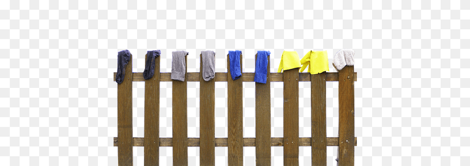 Photo Paling Socks Laundry Dry Wood Fence Fence, Architecture, Building, Picket Png