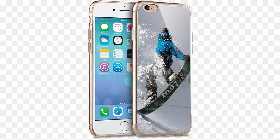 Photo Phone Cases Kodak Snowboard Hd, Electronics, Mobile Phone, Person, Outdoors Free Png