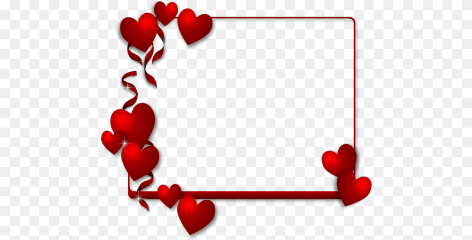 Photo Red01 Bordure Amour, Heart Png