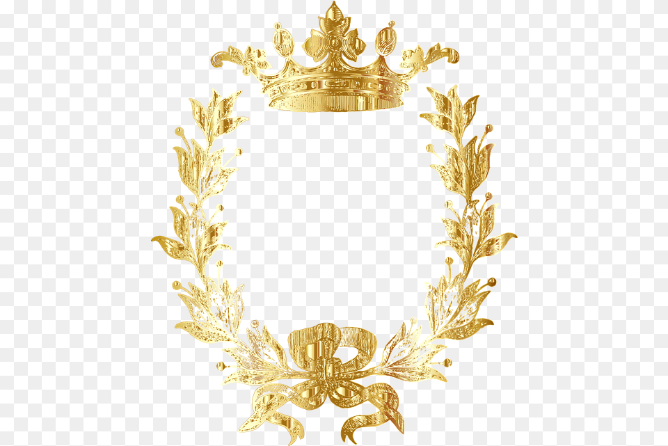 Photo Ribbon Victory Icon Placement Award Ceremony Corona De Laurel Con Corona, Accessories, Gold, Jewelry, Chandelier Free Png