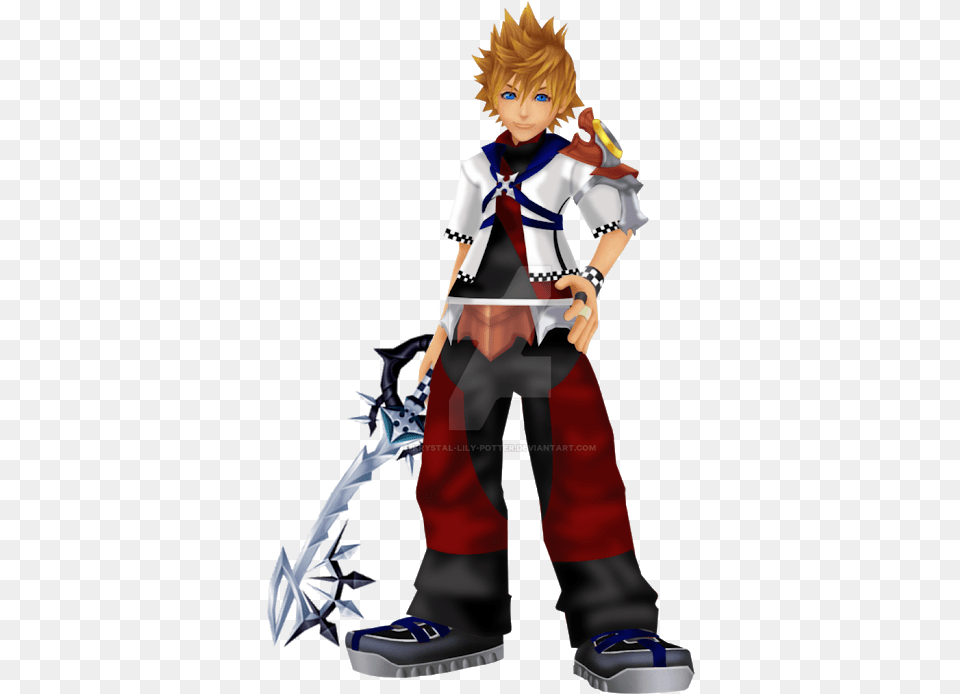 Photo Roxas Two Become One, Book, Clothing, Comics, Costume Free Png Download