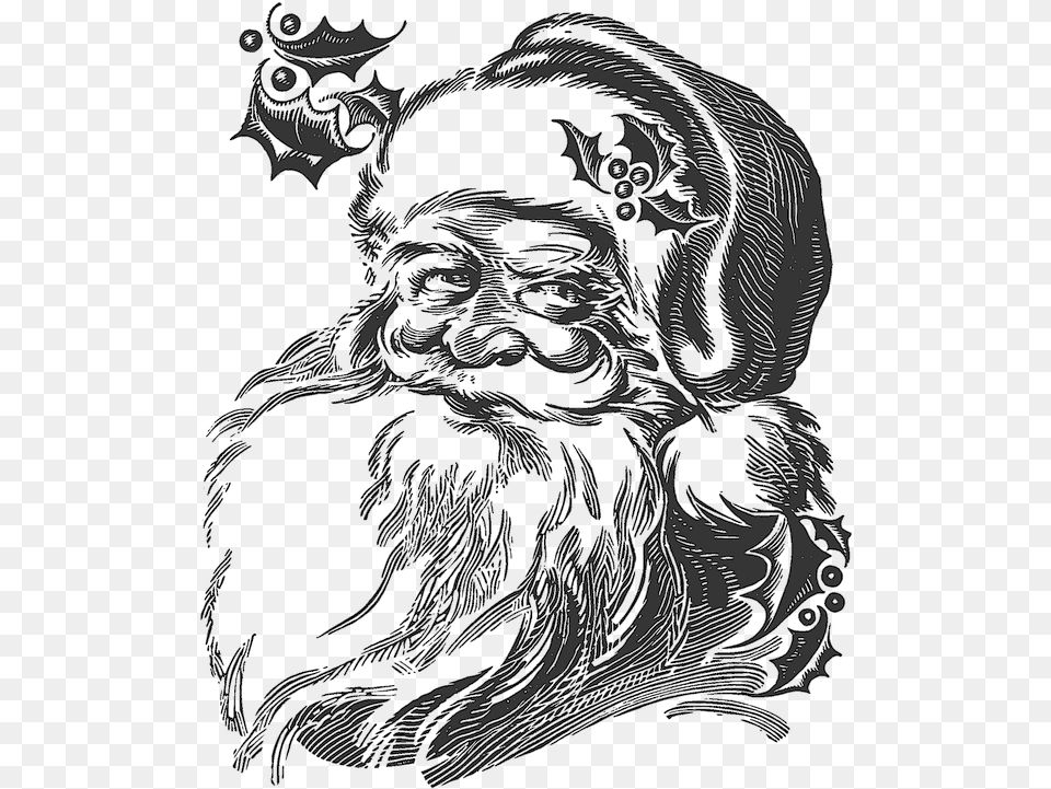 Photo Santa Claus Parties Christmas December Max Pixel Realistic Santa Claus Drawing, Adult, Art, Bride, Female Png Image