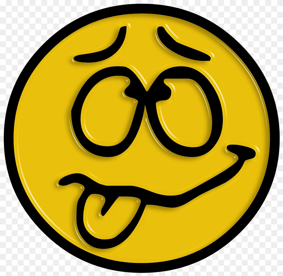 Photo Smile Crazy Person Stupidity Joy Foolish Max Pixel Symbol For Stupidity, Logo, Sign, Badge Free Png