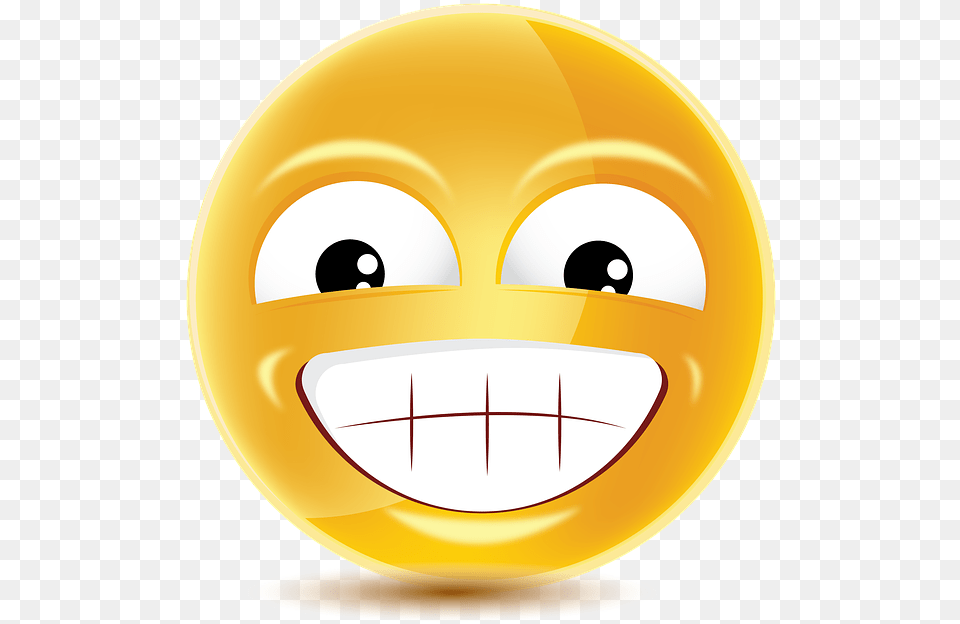 Photo Smiley Face Happy Emoji Gambar Kartun Pura Pura Bahagia, Sphere, Food, Fruit, Plant Free Png