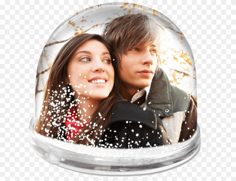 Photo Snow Globe Love, Helmet, Person, Head, Photography Png Image