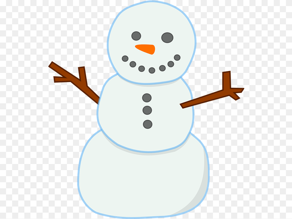 Photo Snowman Winter Snow Christmas Icon Max Pixel Happy, Nature, Outdoors Png Image