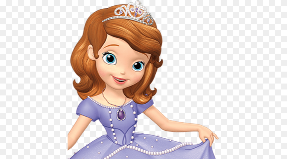 Photo Sofia The First 3d, Doll, Toy, Accessories, Face Png
