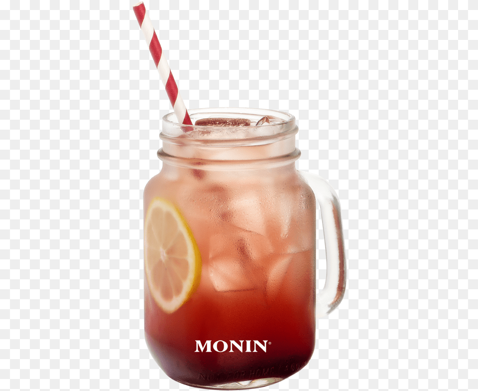 Photo Strawberry Lemonade Monin, Beverage, Jar, Food, Ketchup Free Transparent Png