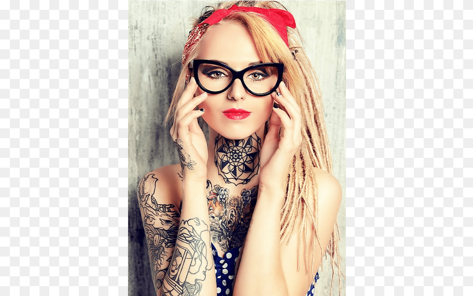 Photo Taken At Nuevo Centro Tattoo Ampamp Hd Woman Tattoo, Accessories, Skin, Portrait, Photography Free Png Download