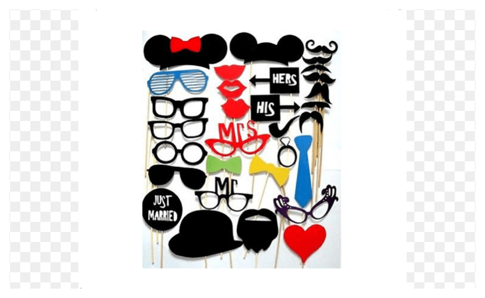 Photobooth Props Singapore, Accessories, Sunglasses, Art, Glasses Free Png Download