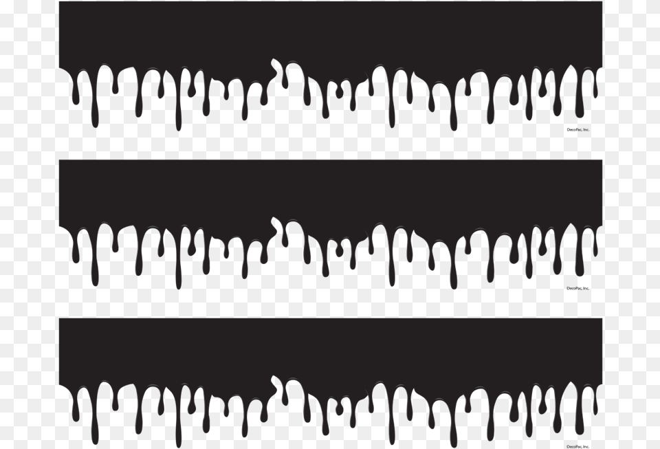 Photocake Edible Cake Banding Black And White Slime, Text, Silhouette, People, Person Free Png Download