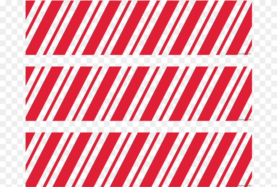 Photocake Edible Cake Banding Candy Cane Stripe, Pattern, Accessories, Formal Wear, Tie Free Png Download