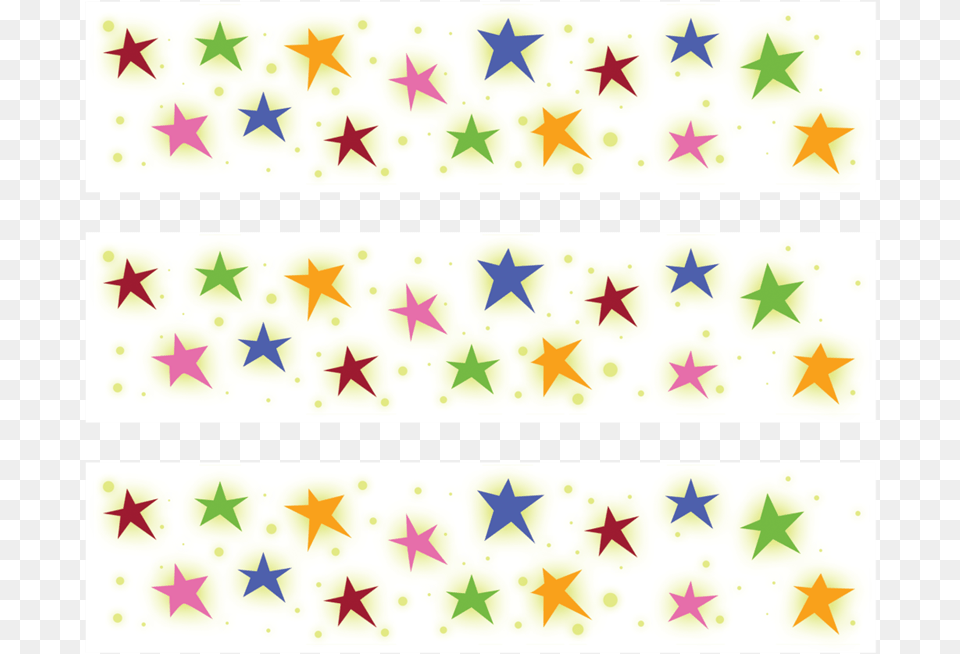 Photocake Edible Cake Banding Stars Background Aqua, Paper, Flag, Confetti, Pattern Free Transparent Png