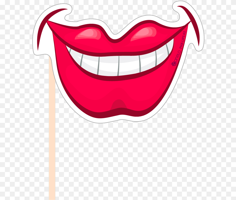 Photocall Gift Party Lips Photobooth, Body Part, Mouth, Person, Teeth Free Png Download
