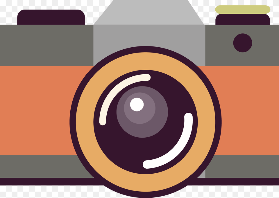 Photographic Film Camera Cartoon, Electronics Png Image