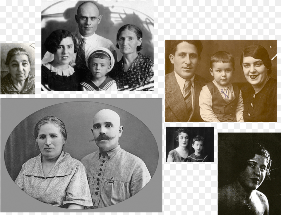 Photographs Of Those Killed During German Occupation Family, Clothing, Face, Collage, Hat Free Transparent Png