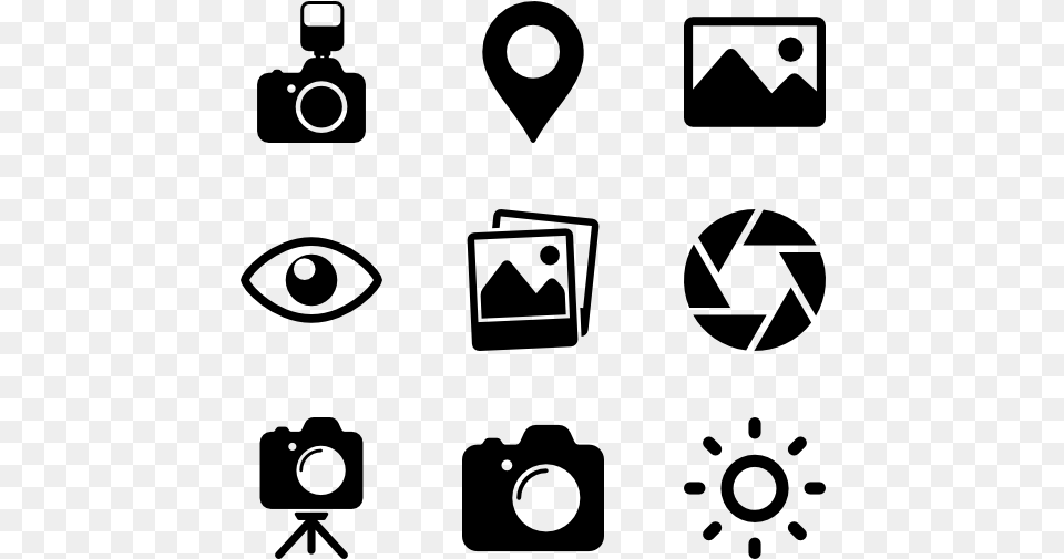 Photography Art Photography Icons, Gray Png Image