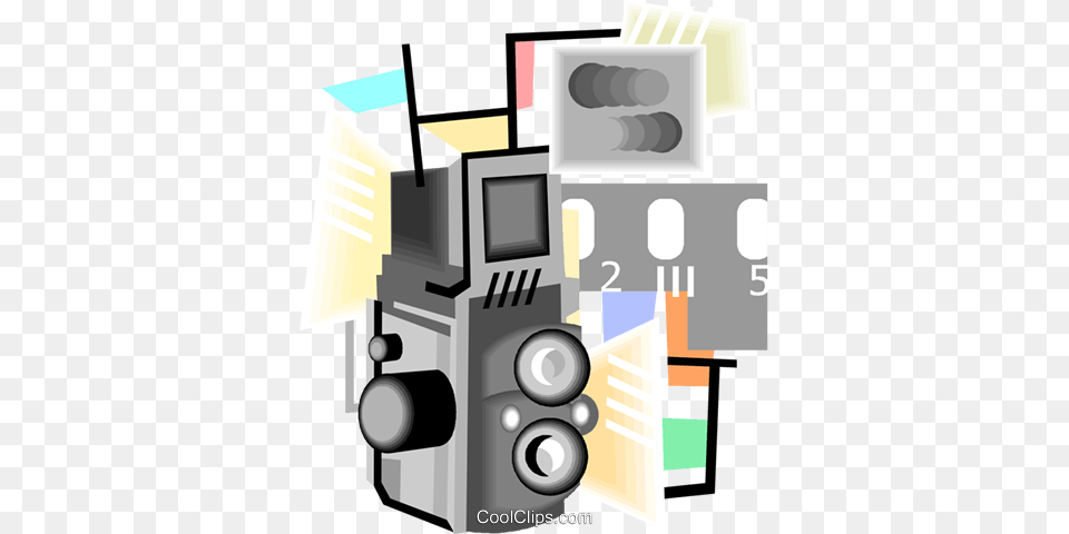 Photography Camera Royalty Vector Clip Art Illustration, Electronics, Computer Hardware, Hardware Free Png