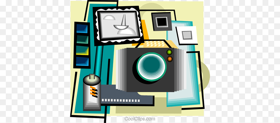 Photography Equipment Royalty Vector Clip Art Illustration, Device, Appliance, Electrical Device, Washer Free Png Download