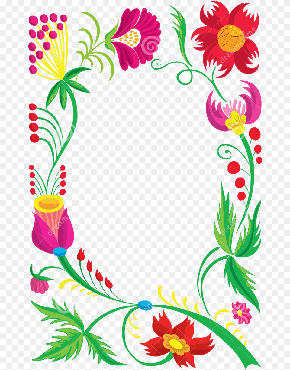 Photography Flower Cartoon Frame Beautiful Flower Designs Border, Art, Floral Design, Graphics, Pattern Free Png