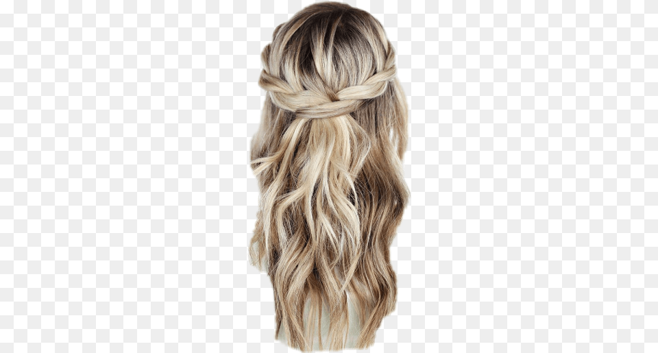 Photography Freetoedit Coafura Half Up Half Down Hairstyles, Adult, Blonde, Female, Hair Png Image