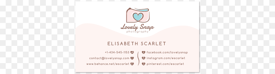 Photography Heart Logos Facebook Logo For Business Cards, Paper, Text Free Transparent Png
