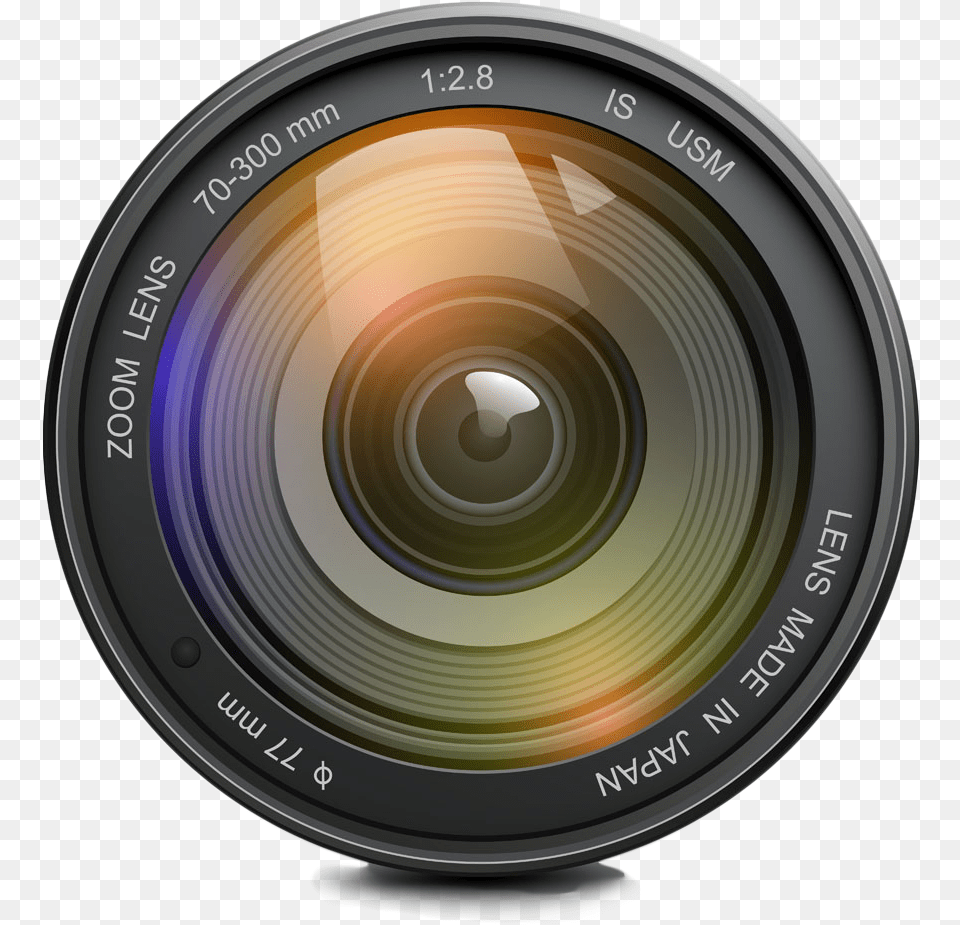 Photography Lens Vector Freeuse Library Canon Camera Lens, Camera Lens, Electronics, Machine, Wheel Free Png Download
