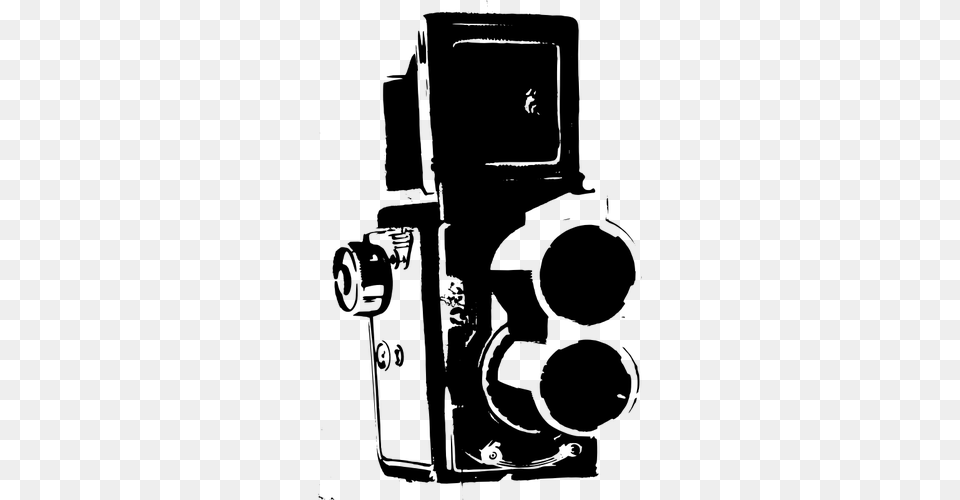 Photography Old Camera Vector, Gray Free Png