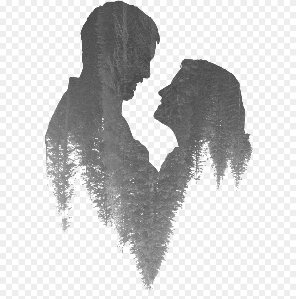 Photography Silhouette 0 Double Exposure Download Love Couple Silhouette, Adult, Wedding, Person, Outdoors Png Image
