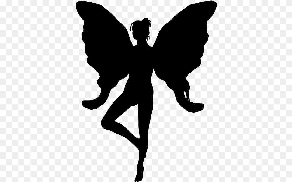 Photography Silhouette Of Fairy Creatures, Gray Png