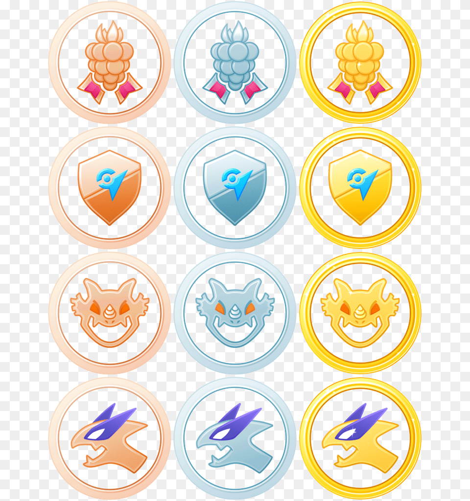 Photonew Raid Medals Pokemon Go Medals List, Logo, Badge, Symbol, Emblem Free Png