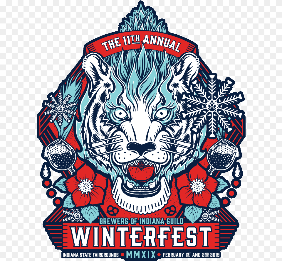 Photos And A Wrap Up Of The 11th Annual Winterfest Indianapolis, Advertisement, Poster, Face, Head Free Png Download