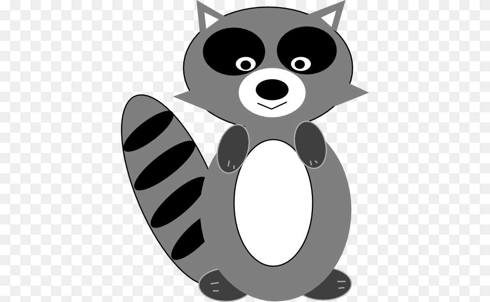 Photos And Videos Raccoon Clipart, Stencil, Nature, Outdoors, Snow Png Image