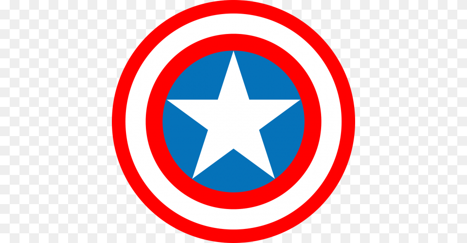 Photos Captain America Search Star Symbol, Symbol, Road Sign, Sign Free Png Download